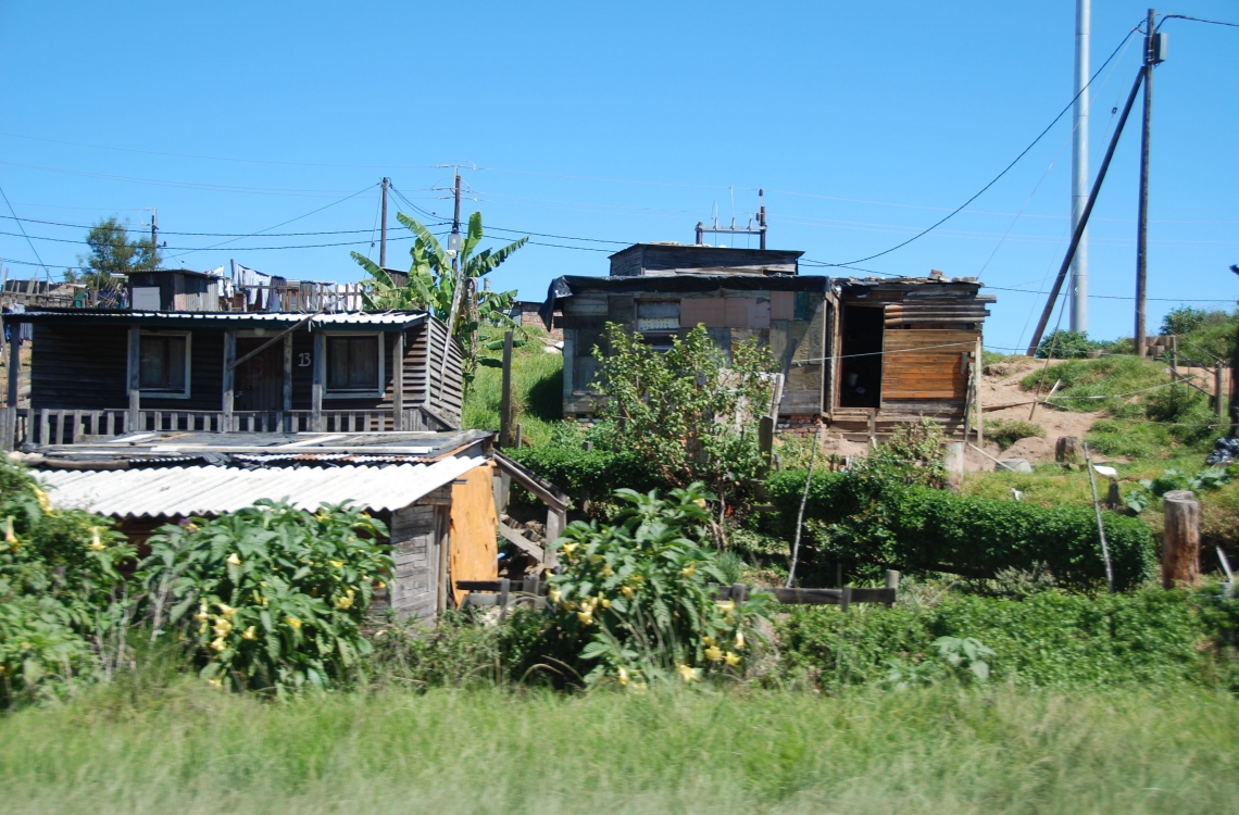 The houses in the townships